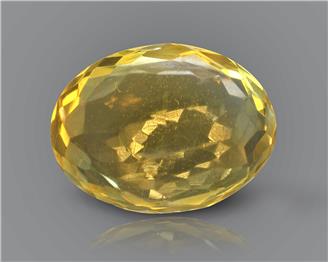 Yellow Citrine Natural Certified  5.36 CTS... ( 86362 ) (D)